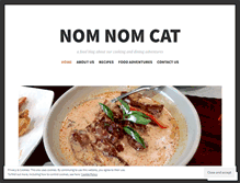 Tablet Screenshot of nomnomcat.com